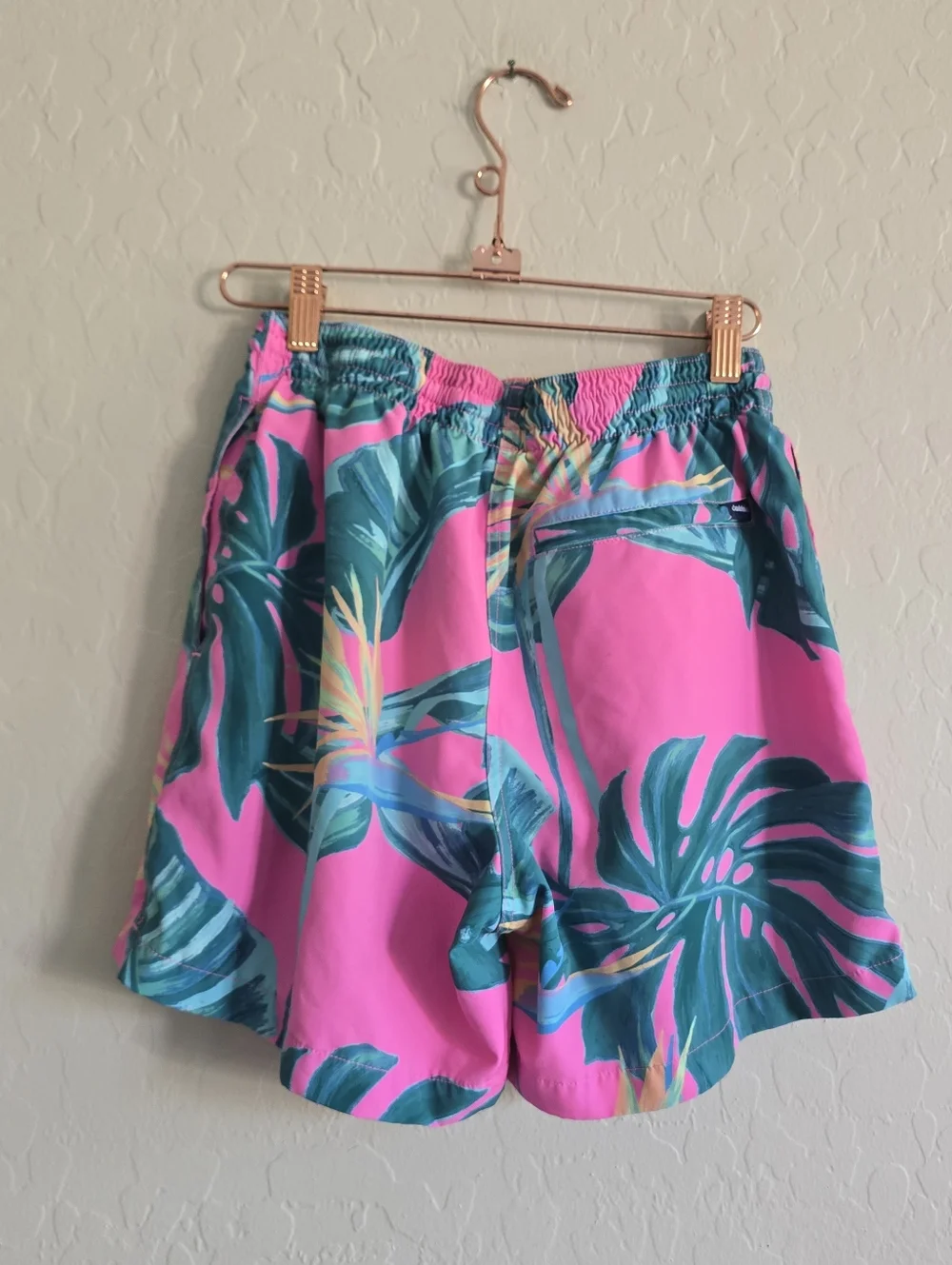 Chubbies Classic Swim Trunk Small Pink birds of paradise‎ 5.5